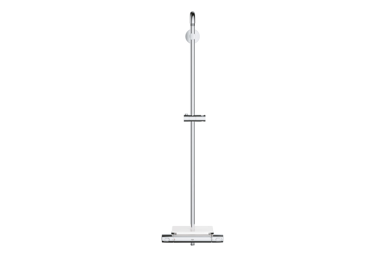 Душевая система с термостатом для настенного монтажа, GROHE Vitalio Joy 310, хром, (26401001)