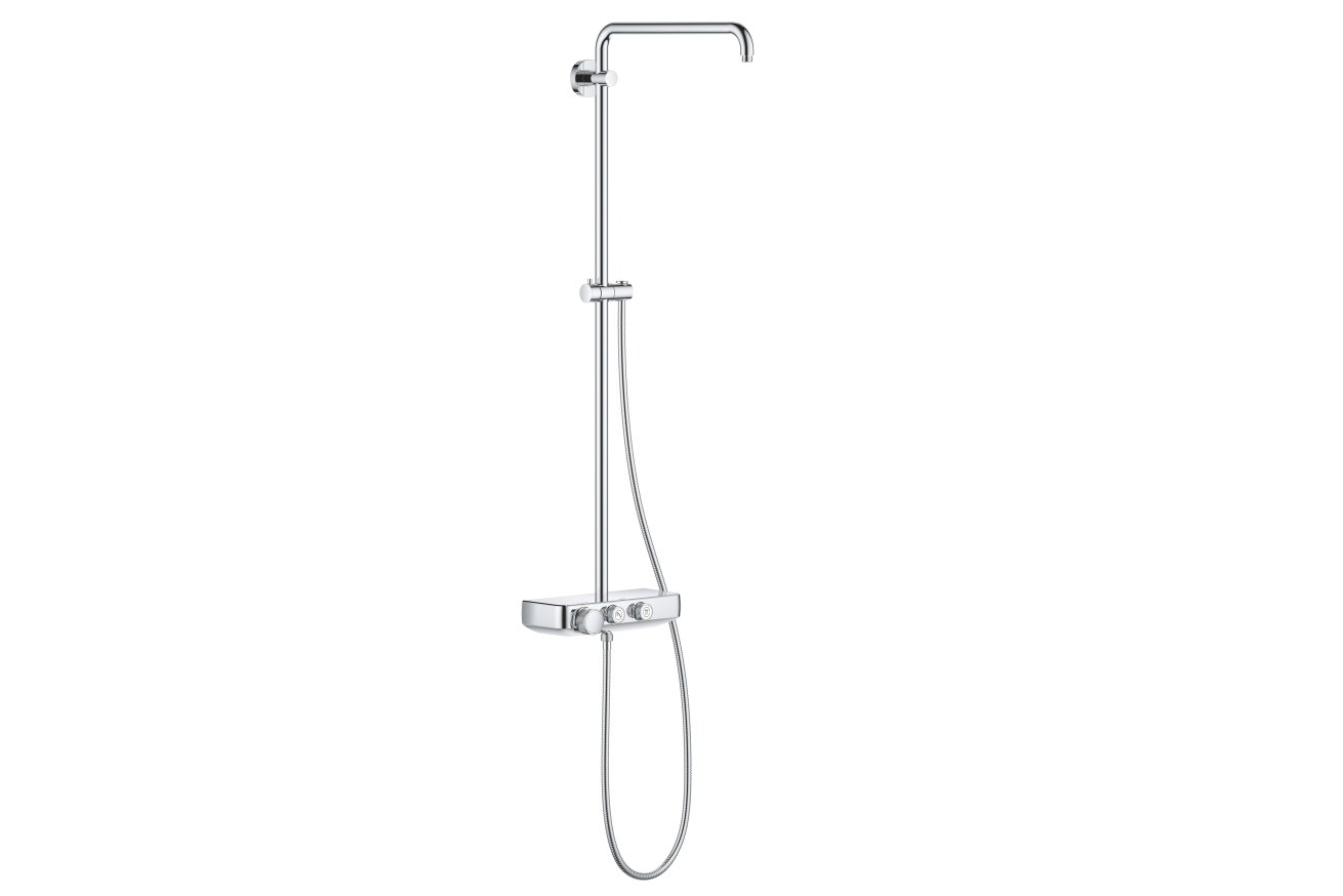 Душевая система без верхнего и ручного душа GROHE Euphoria SmartControl, с термостатом для душа, хром (26511000)