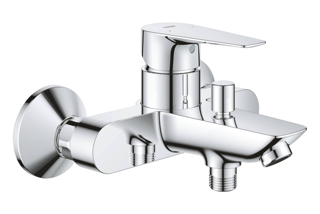 Комплект смесителей GROHE BauEdge с душевым гарнитуром, хром (NB0063)