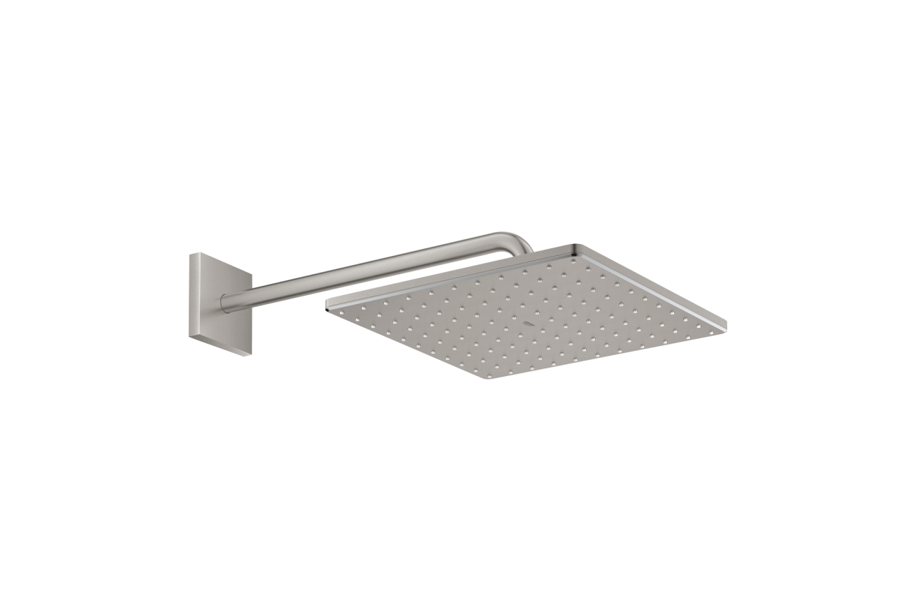 Верхний душ GROHE Rainshower Mono 310, 1 режим струи, суперсталь (26564DC0)