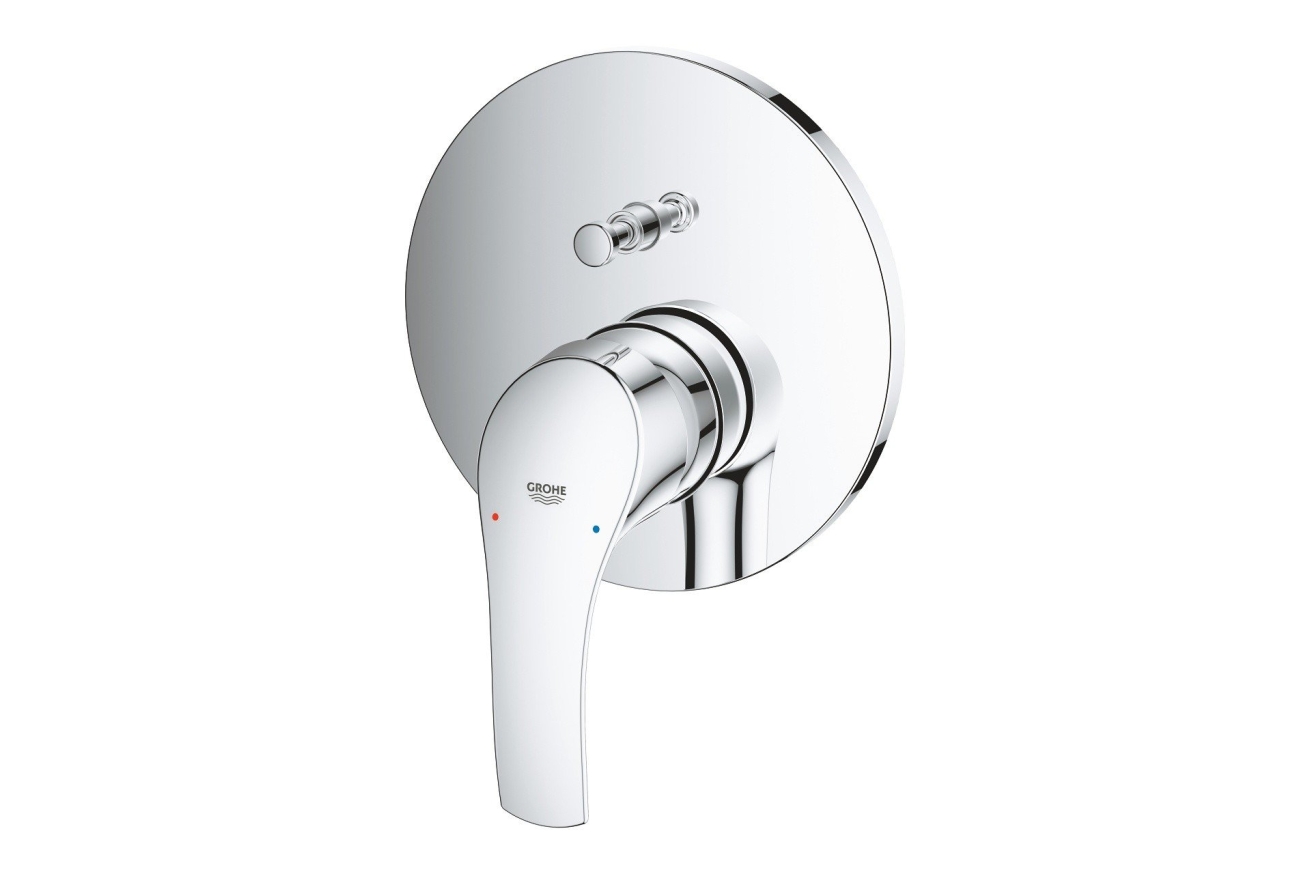 Внешняя часть смесителя для ванны GROHE Eurosmart, хром (24043002)