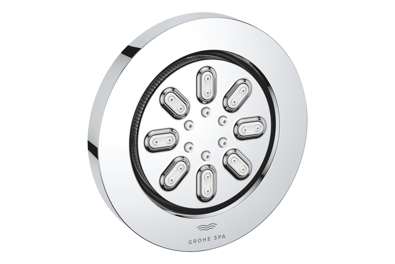 Боковой душ GROHE Rainshower SmartActive 75, круглый, 2 режима струи, хром (26801000)