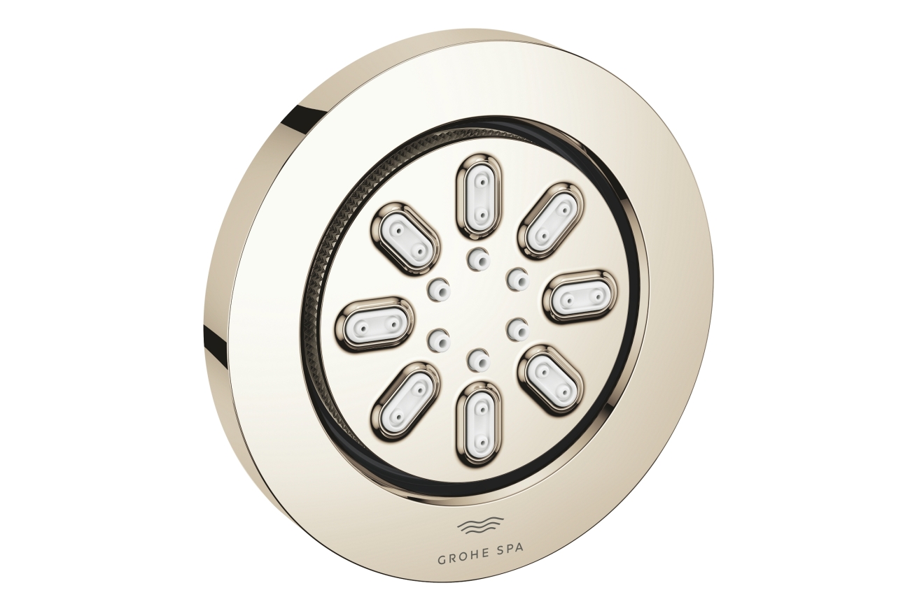 Боковой душ GROHE Rainshower Aqua, круглый, 2 режима струи, никель глянцевый (26801BE0)