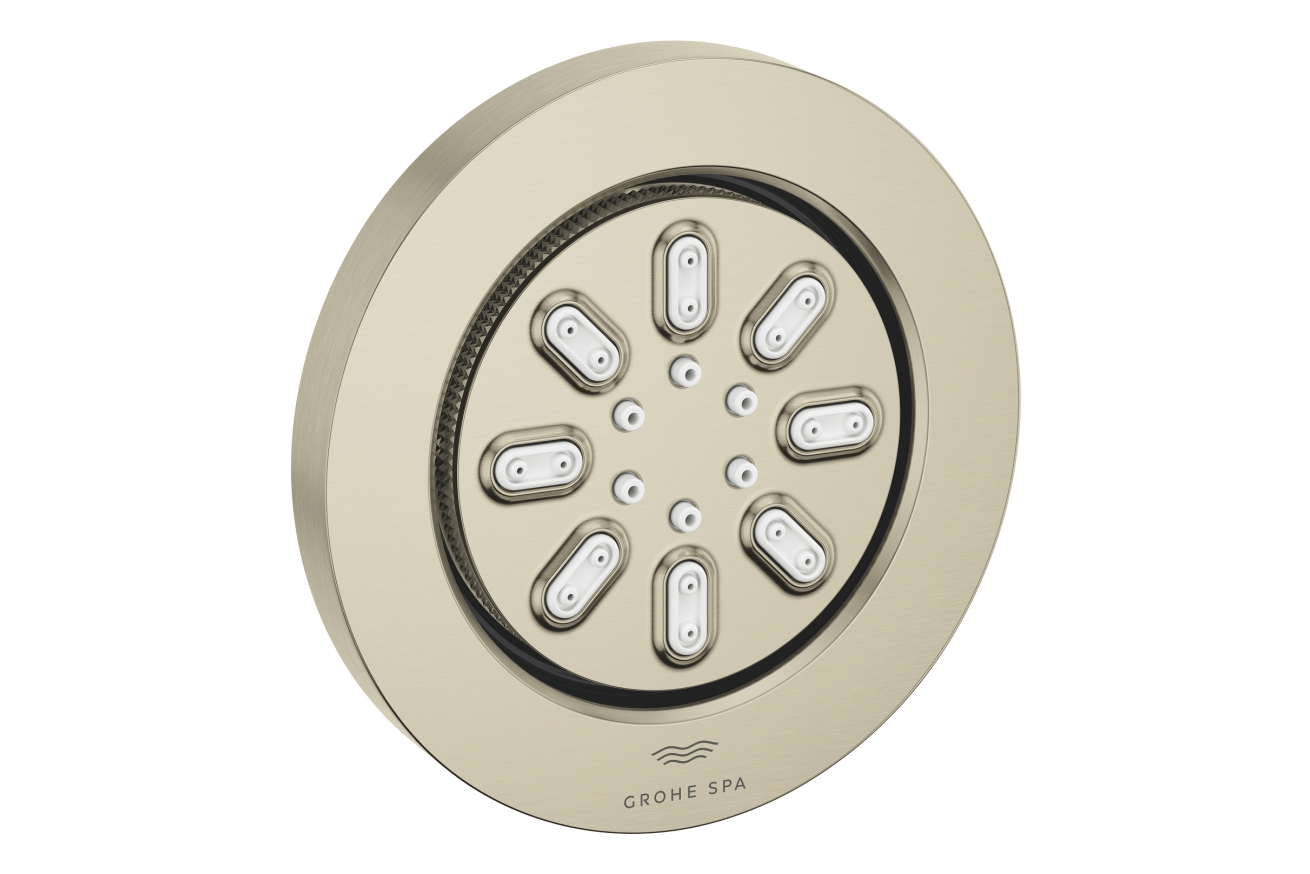 Боковой душ GROHE Rainshower Aqua, круглый, 2 режима струи, никель матовый (26801EN0)