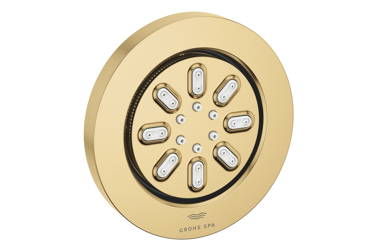 Боковой душ GROHE Rainshower Aqua, круглый, 2 режима струи, холодный рассвет матовый (26801GN0)