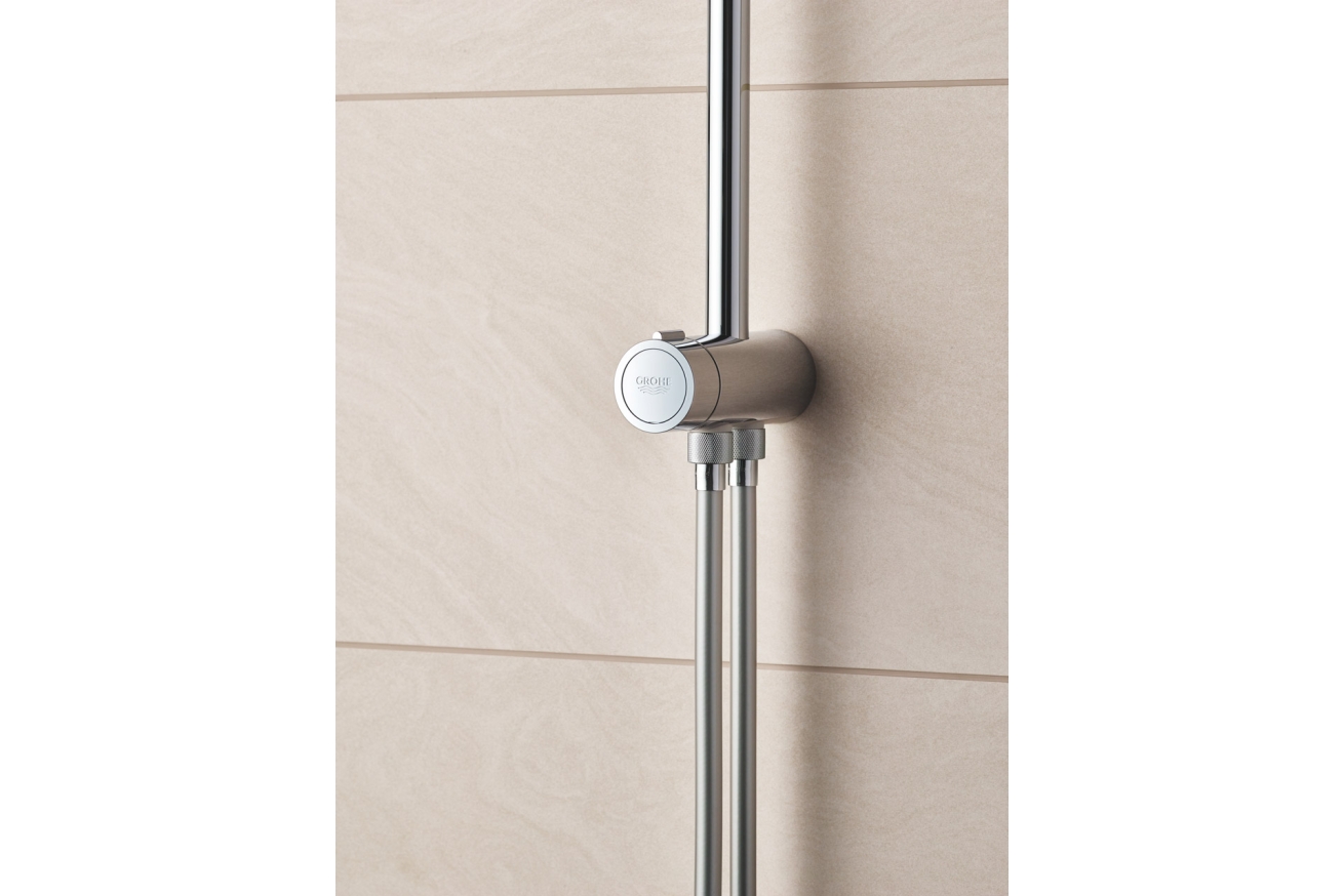 Душевая система с переключателем настенного монтажа GROHE QuickFix Vitalio Start 250, хром (26817000)