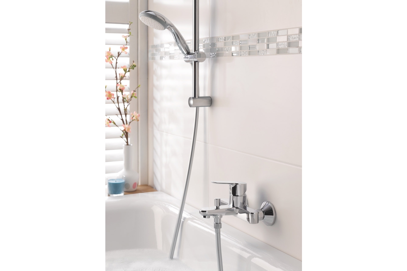 Душевая система Vitalio Start System 180 Flex со смесителем для ванны (NSB0156)