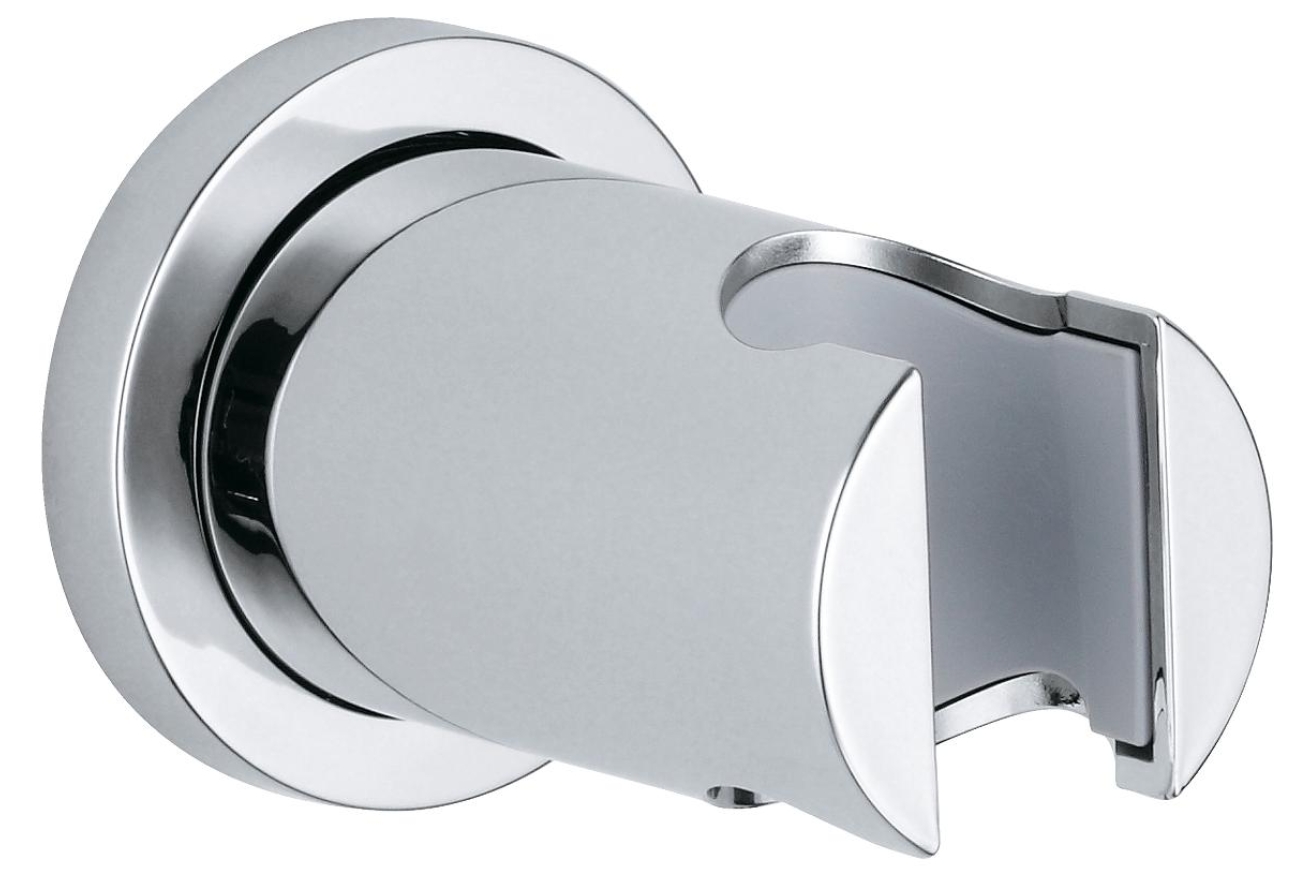Настенный держатель для ручного душа GROHE Rainshower с круглой розеткой, хром (27074000)