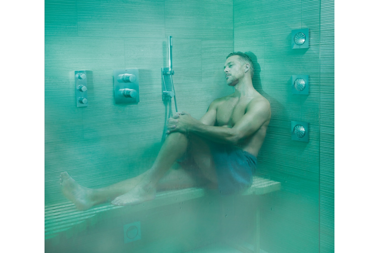 Внешняя часть переключателя потоков GROHE Grohtherm F на 3 положения, хром (27625000)