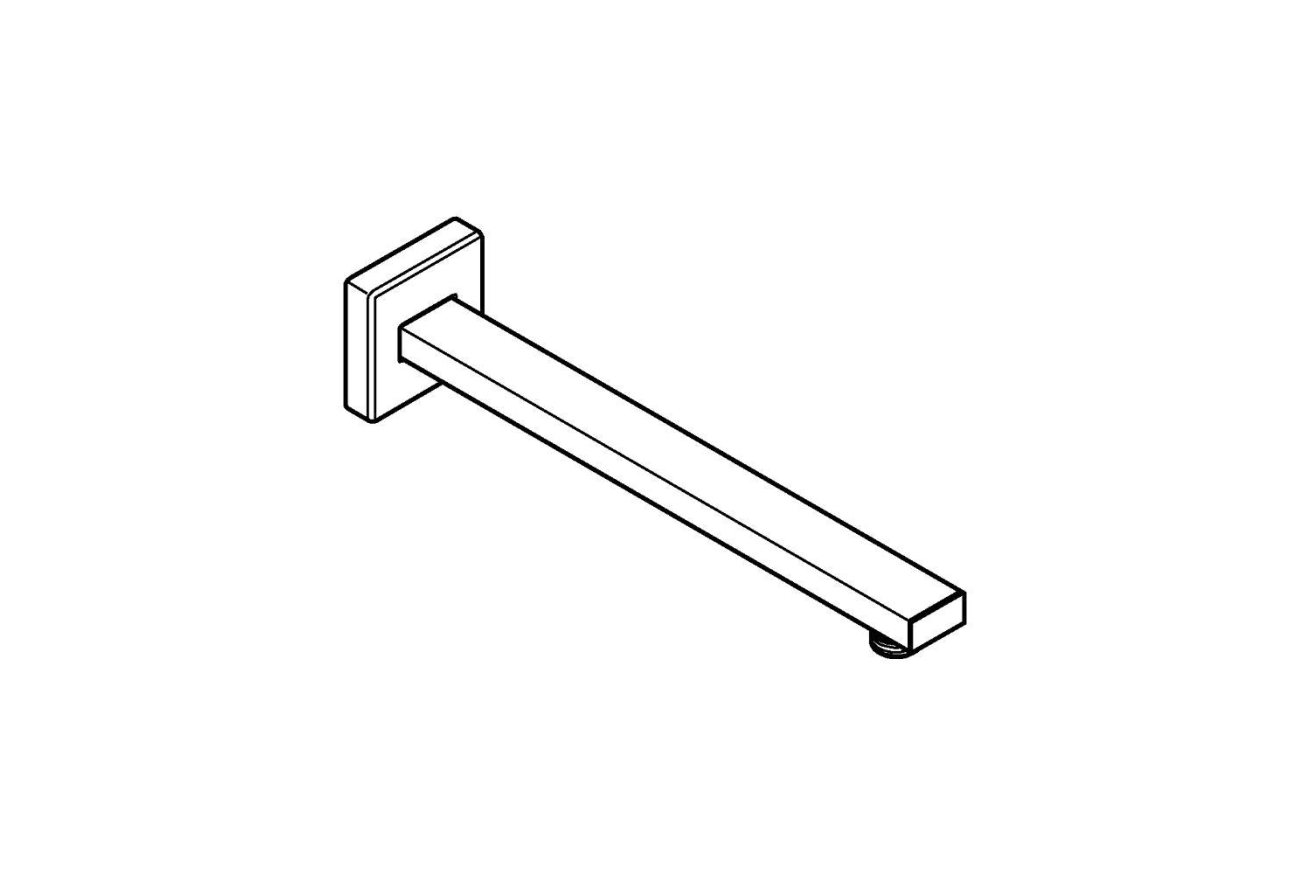 Душевой кронштейн GROHE Rainshower neutral 282 мм, хром (27709000)