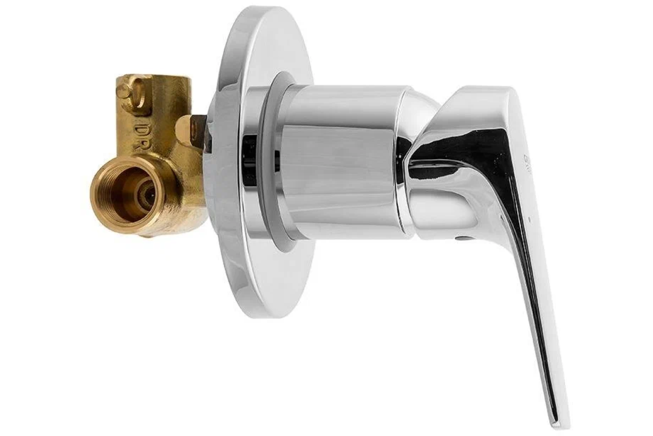Смеситель для душа GROHE BauFlow в комплекте с монтажной частью, хром (29046000)