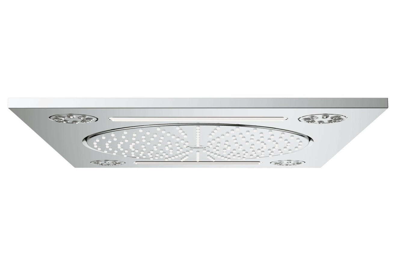 Потолочный душ с 3 режимами, GROHE Rainshower F-Series, хром, (27939001)