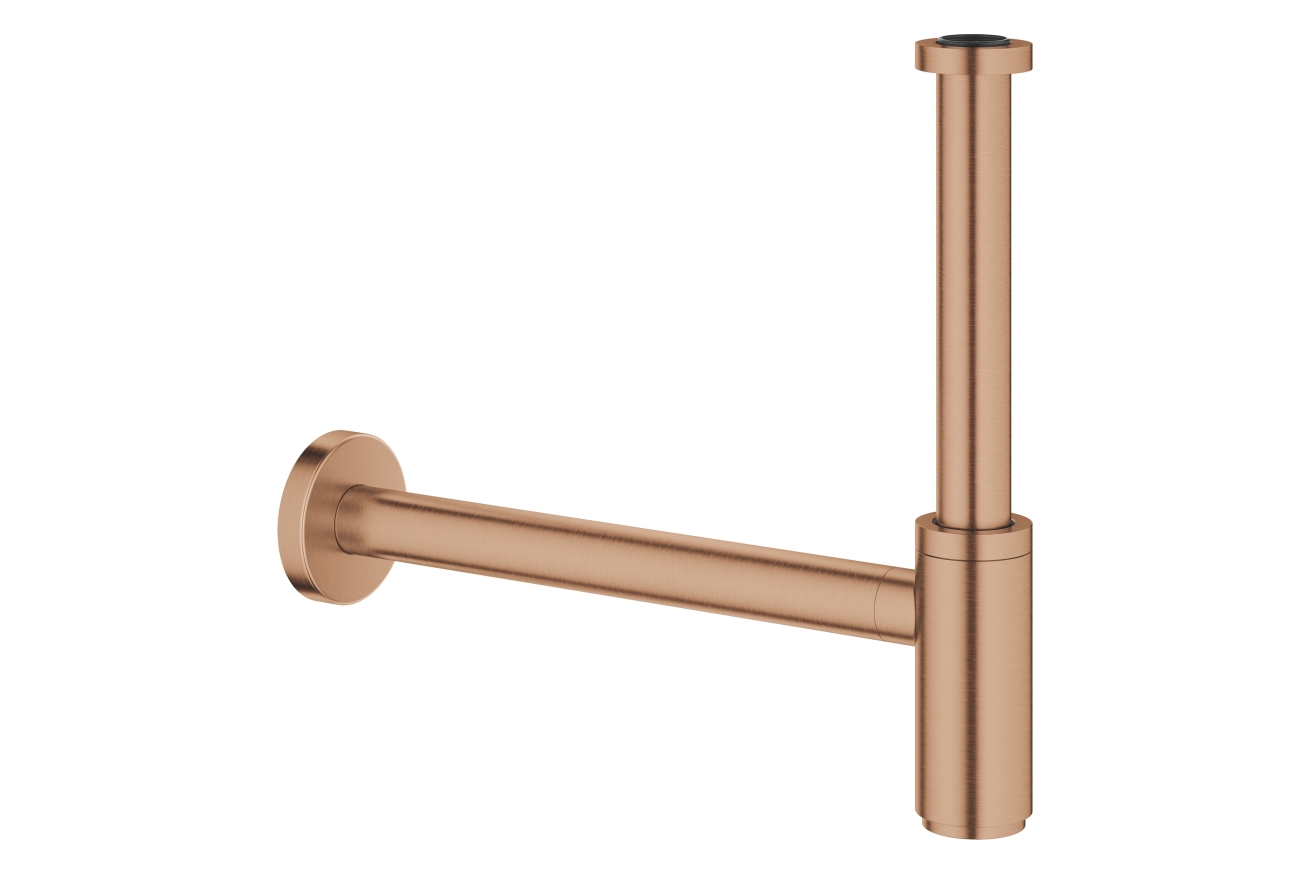 Сифон для раковины GROHE 1 1/4 дюйма из латуни, теплый закат, матовый (28912DL0)