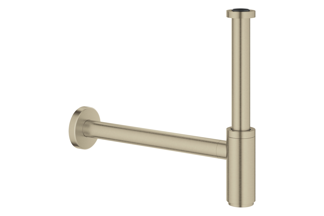 Сифон для раковины GROHE 1 1/4 дюйма из латуни, никель, матовый (28912EN0)