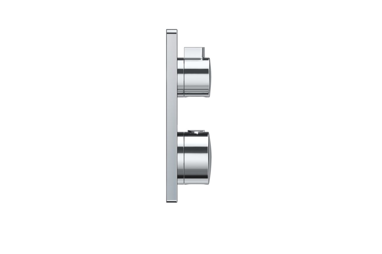 Внешняя часть термостата для душа GROHE Grohtherm на 2 потребителя, хром (24079000)