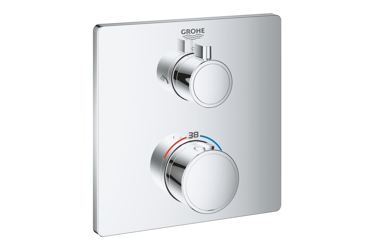 Набор для комплектации душа с Rainshower Cosmopolitan 210, GROHE Grohtherm, хром, (34734000)