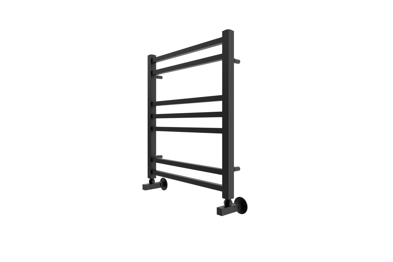 Полотенцесушитель водяной Aquatek Альтаир П7 500x600, черный муар AQ KK0760BL