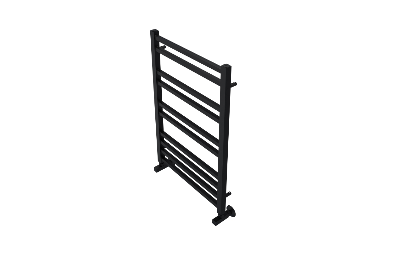 Полотенцесушитель водяной Aquatek Альтаир П10 500x800, черный муар AQ KK1080BL