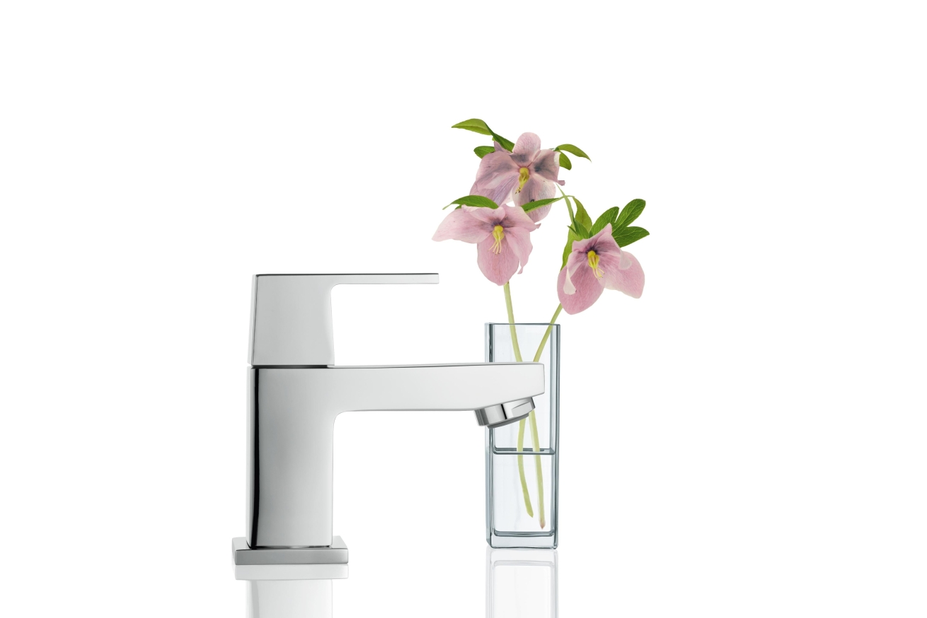Кран для раковины GROHE Eurocube, без функции смешивания, хром (23137000)