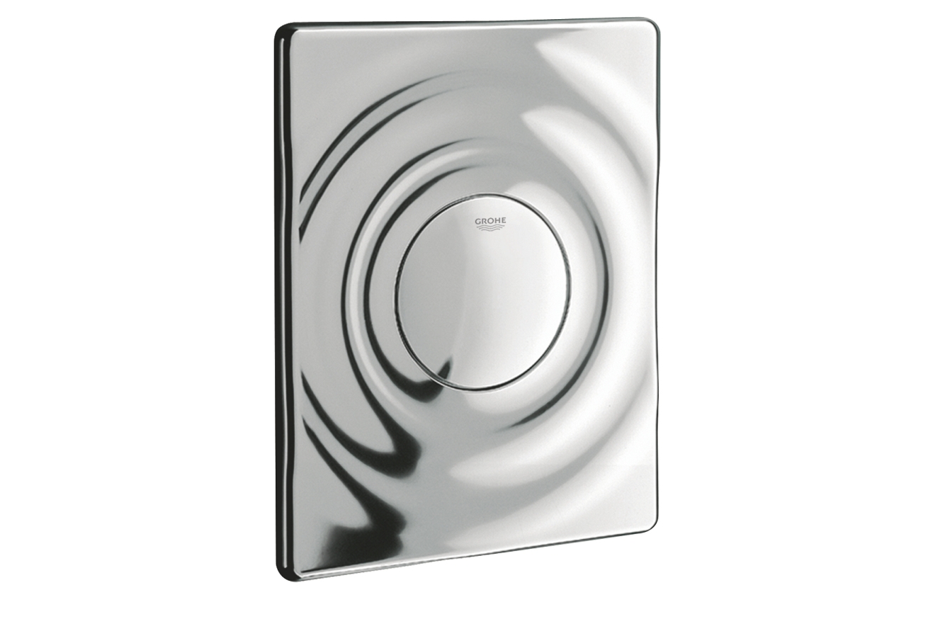 Панель смыва для унитаза GROHE Surf, 1 режим, хром (38574000)