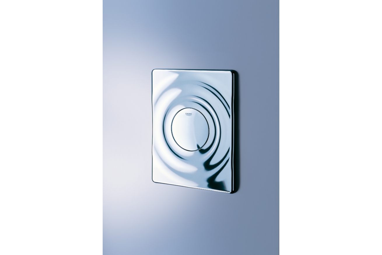 Панель смыва для унитаза GROHE Surf, 1 режим, хром (38574000)