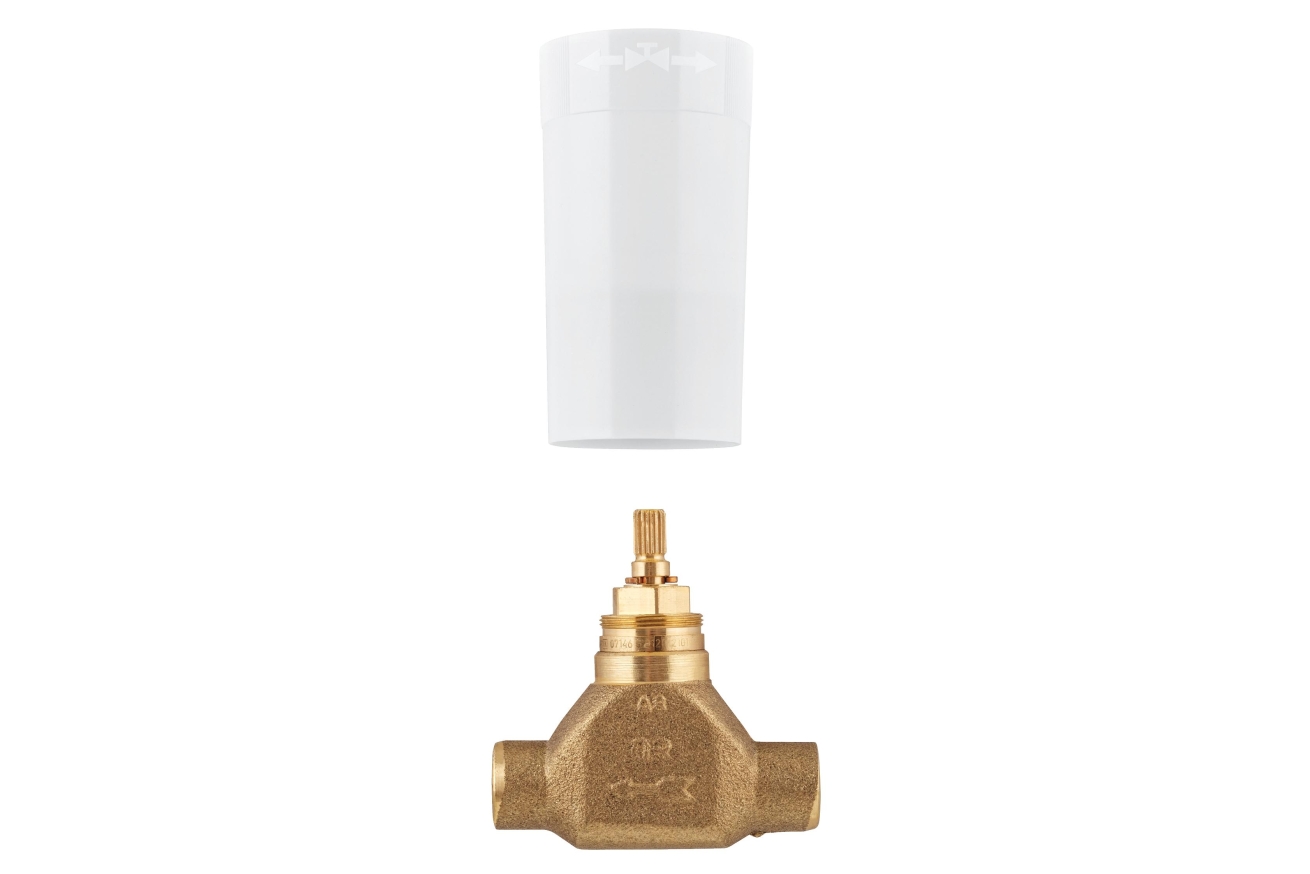 Встраиваемая часть вентиля GROHE, резьба 1/2″ для пайки Ø15 мм (29801000)