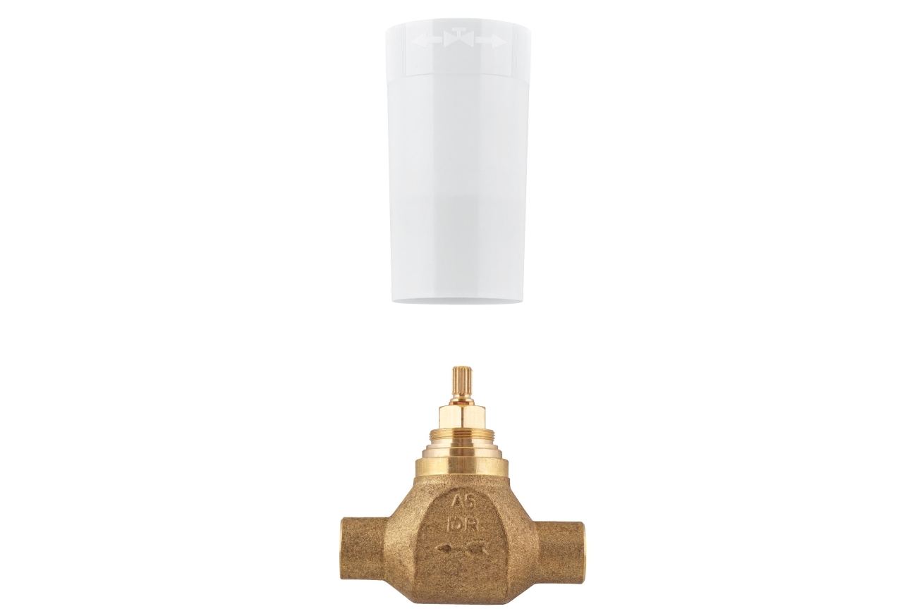 Встраиваемая часть вентиля GROHE, резьба 3/4″ для пайки Ø18 мм (29803000)