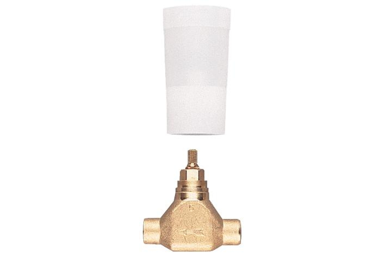 Встраиваемая часть вентиля GROHE, резьба 3/4″ для пайки Ø22 мм (29804000)