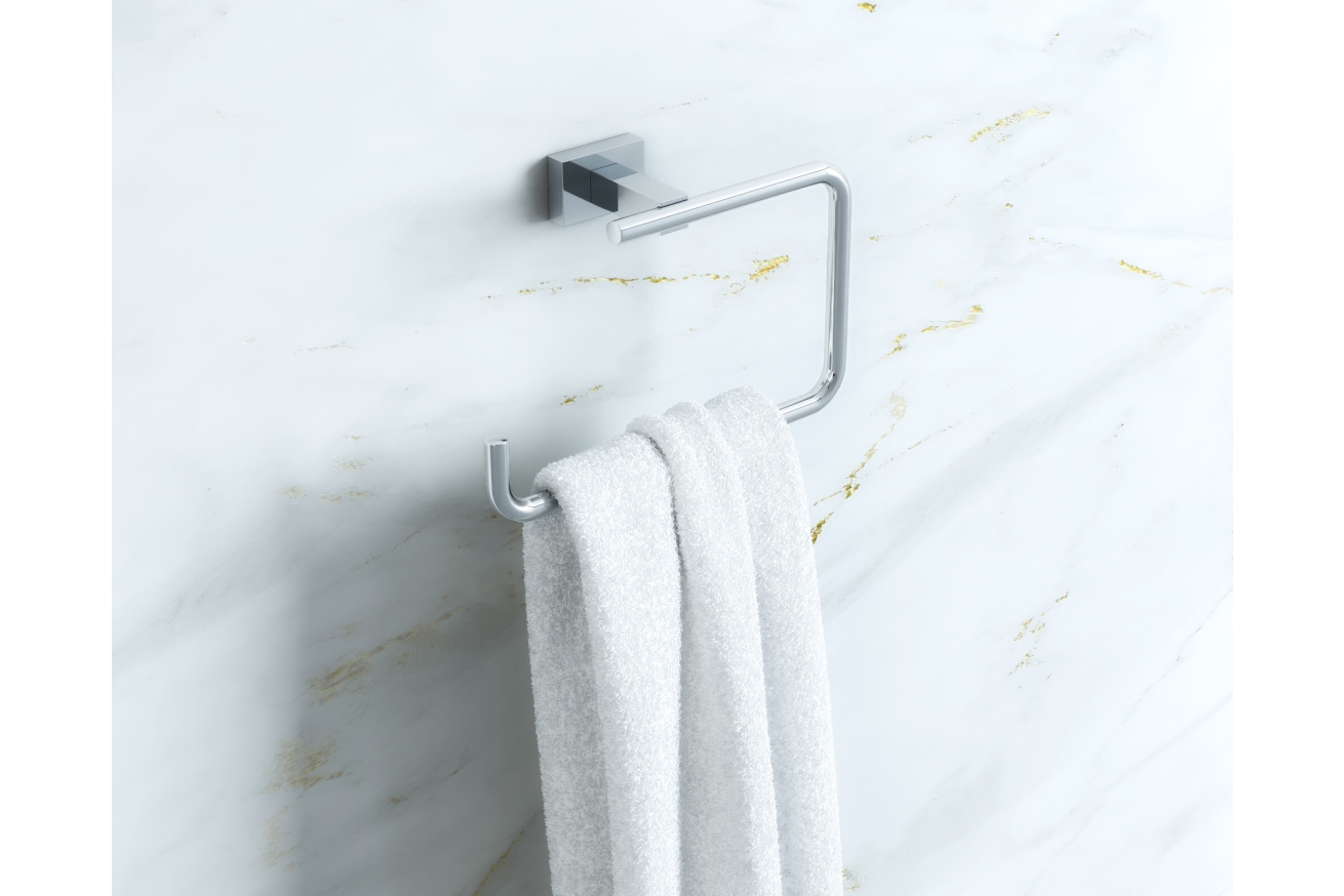 Набор аксессуаров GROHE Essentials Cube (5 предметов), хром (40758001)