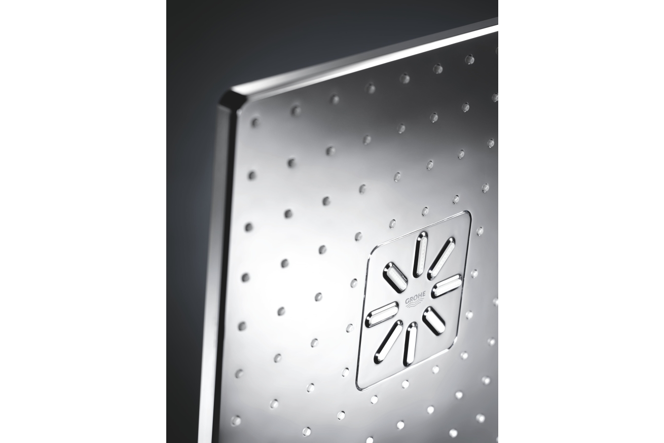 Верхний душ GROHE Rainshower SmartActive 310 Cube, 2 режима, 430 мм, хром (26479000)