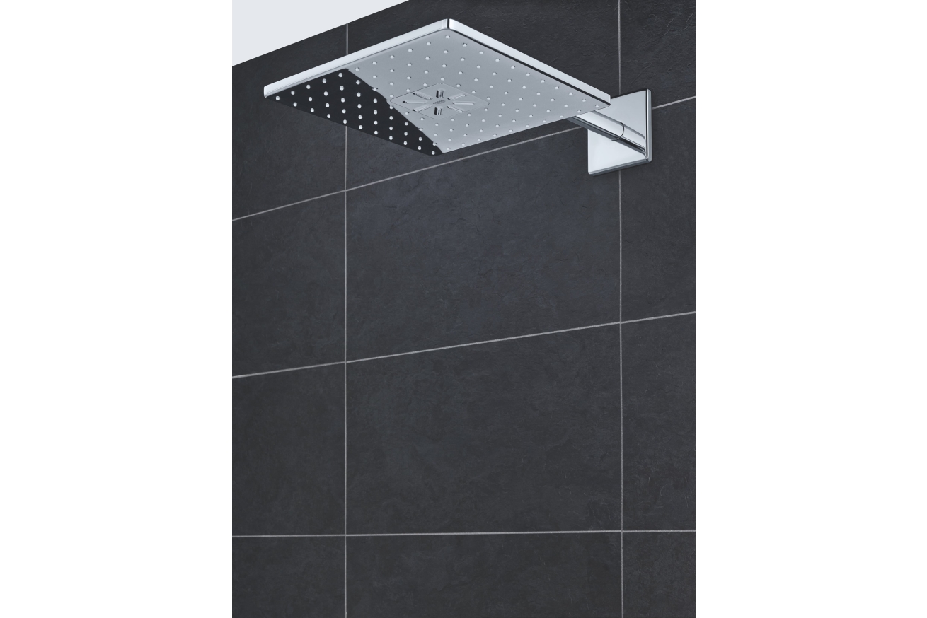 Верхний душ GROHE Rainshower SmartActive 310 Cube, 2 режима, 430 мм, хром (26479000)