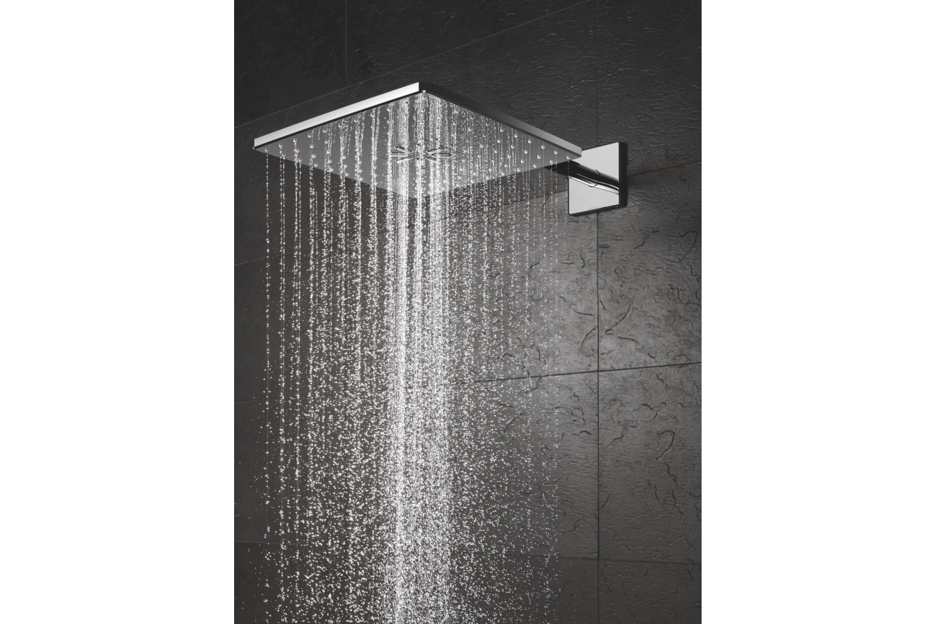 Верхний душ GROHE Rainshower SmartActive 310 Cube, 2 режима, 430 мм, хром (26479000)