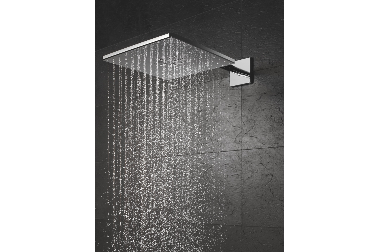 Верхний душ GROHE Rainshower SmartActive 310 Cube, 2 режима, 430 мм, хром (26479000)