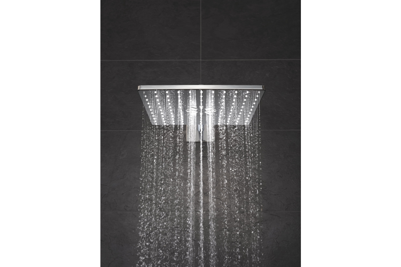 Верхний душ GROHE Rainshower SmartActive 310 Cube, 2 режима, 430 мм, хром (26479000)