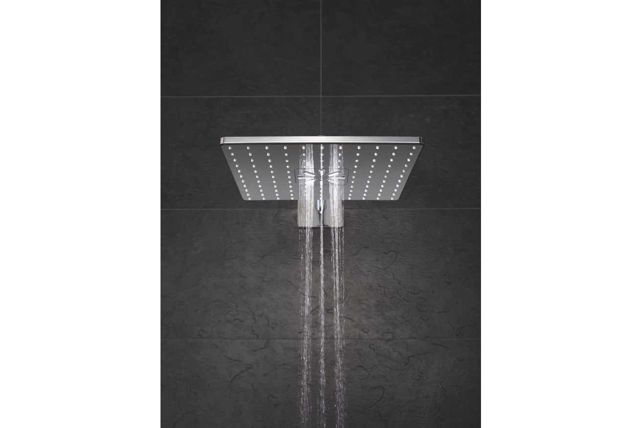 Верхний душ GROHE Rainshower SmartActive 310 Cube, 2 режима, 430 мм, хром (26479000)