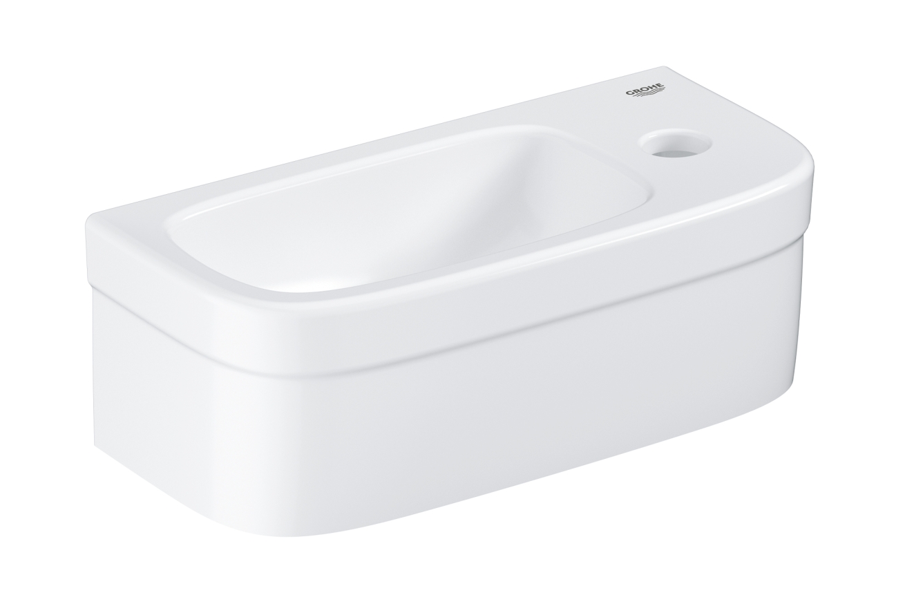 Раковина компактная GROHE Euro Ceramic 37 см, альпин-белый (39327000)