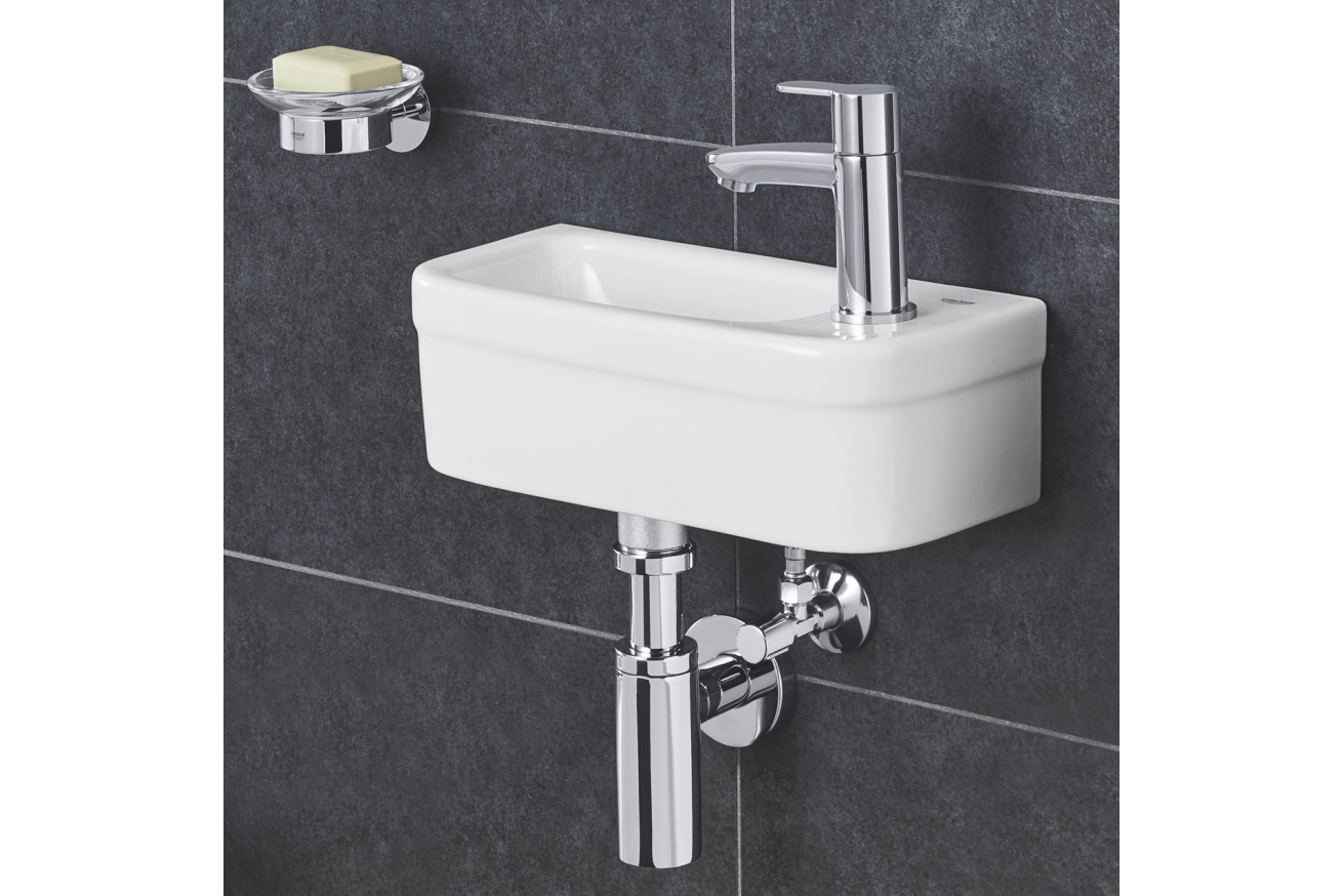 Раковина компактная GROHE Euro Ceramic 37 см, альпин-белый (39327000)