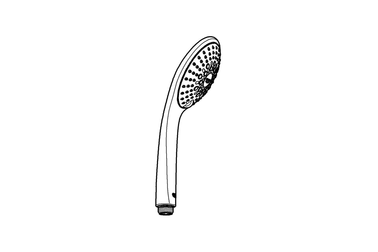 Ручной душ GROHE Euphoria 110 Champagne, 3 режима, хром (27222000)