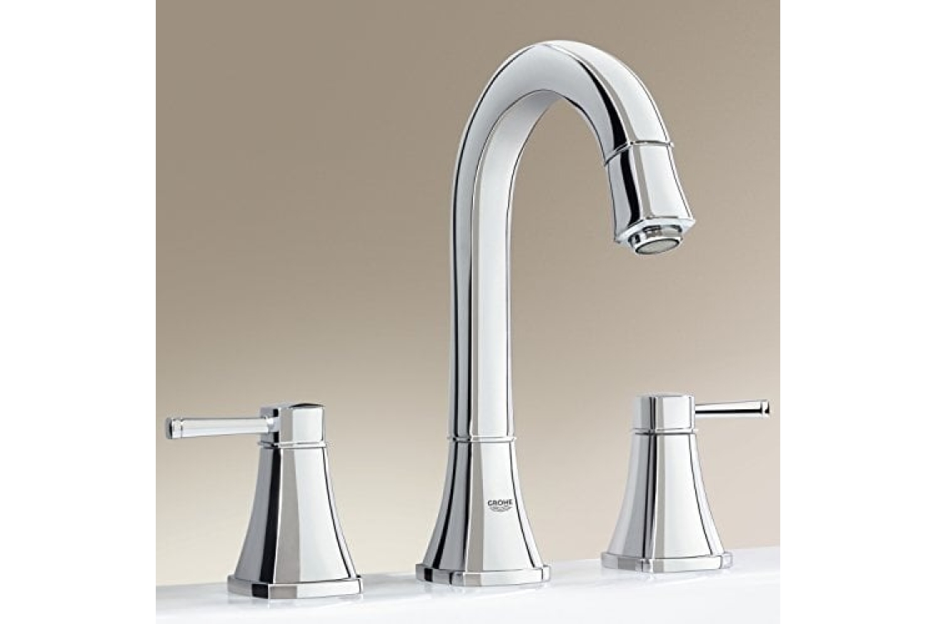Смеситель для раковины GROHE Grandera на 3 отверстия, M-size, хром (20389000)
