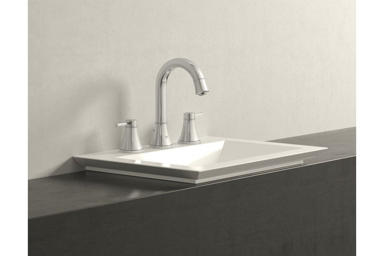 Смеситель для раковины GROHE Grandera на 3 отверстия, M-size, хром (20389000)