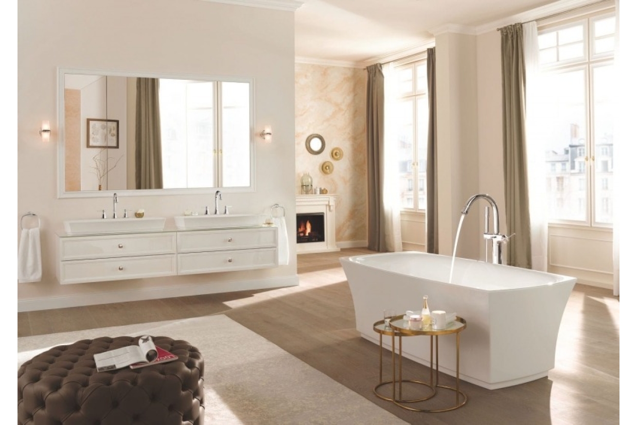 Смеситель для раковины GROHE Grandera на 3 отверстия, M-size, хром (20389000)