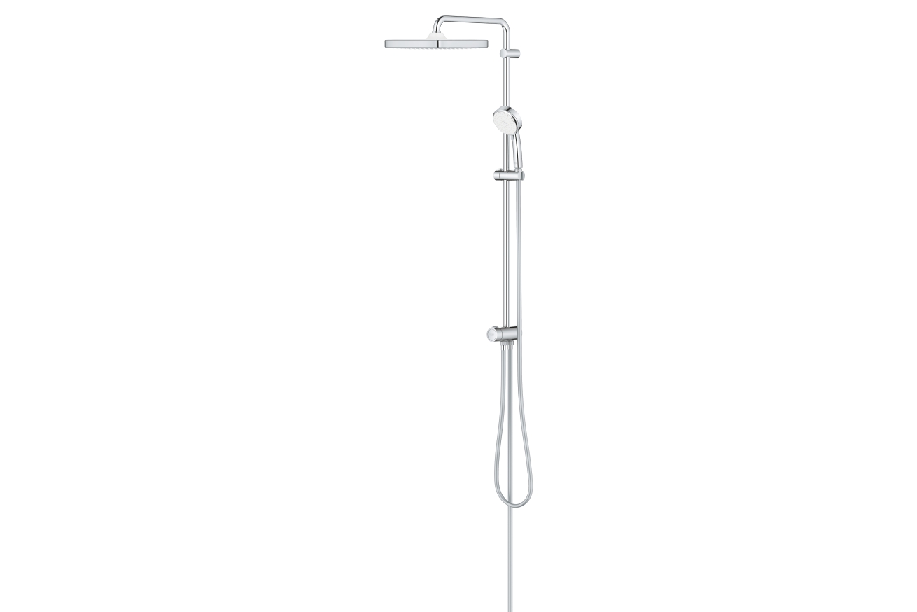 Душевая система GROHE Tempesta Cosmopolitan 250 CUBE с переключателем потоков, хром (26694000)
