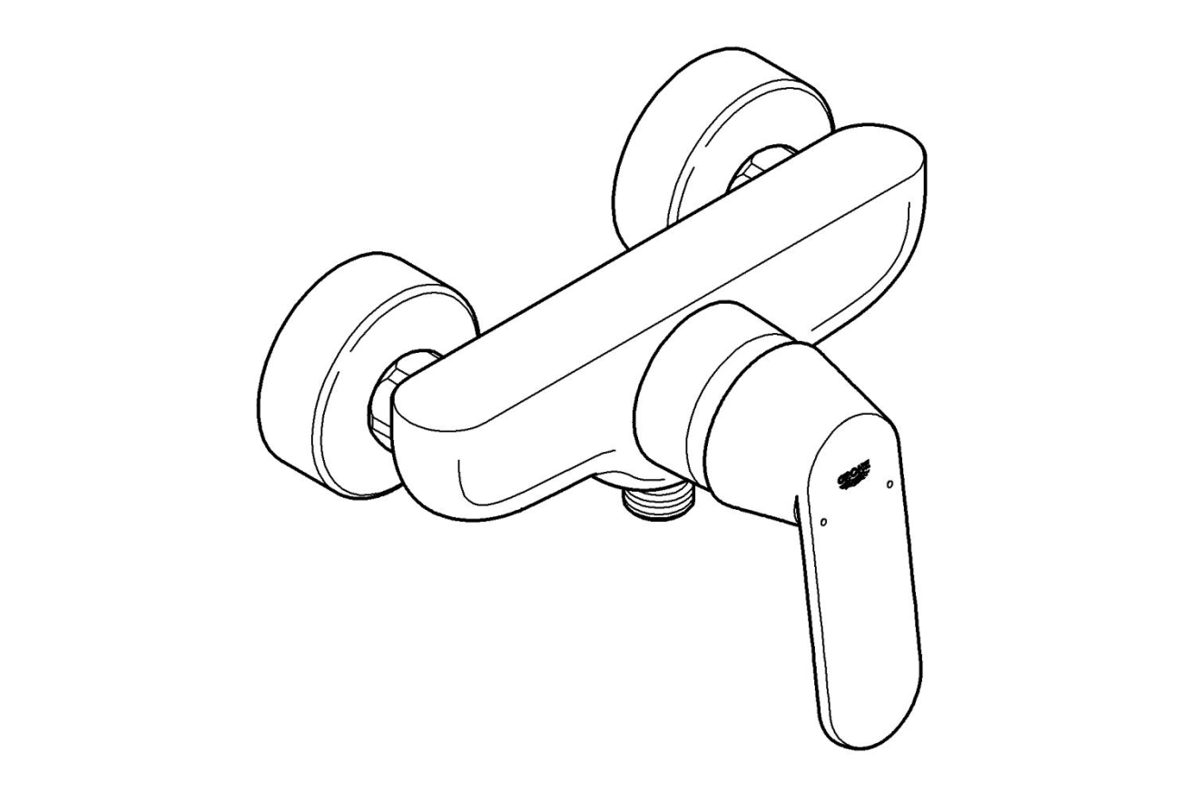 Смеситель для душа GROHE Eurosmart Cosmopolitan, хром (32837000)