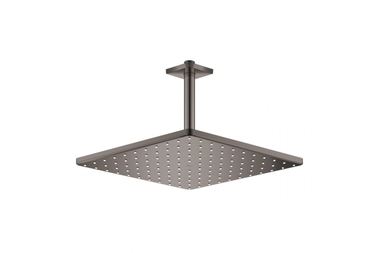 Верхний душ GROHE Rainshower Mono 310 Cube, 9,5 л/мин, 1 режим, 142 мм, темный графит глянцевый (26566A00)