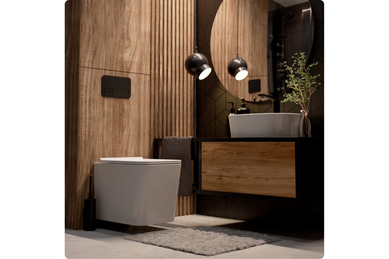 Комплект инсталляции GROHE Rapid SL NW0145/S с унитазом AQUAme AQM2003 и сиденьем с микролифтом (NW0275)