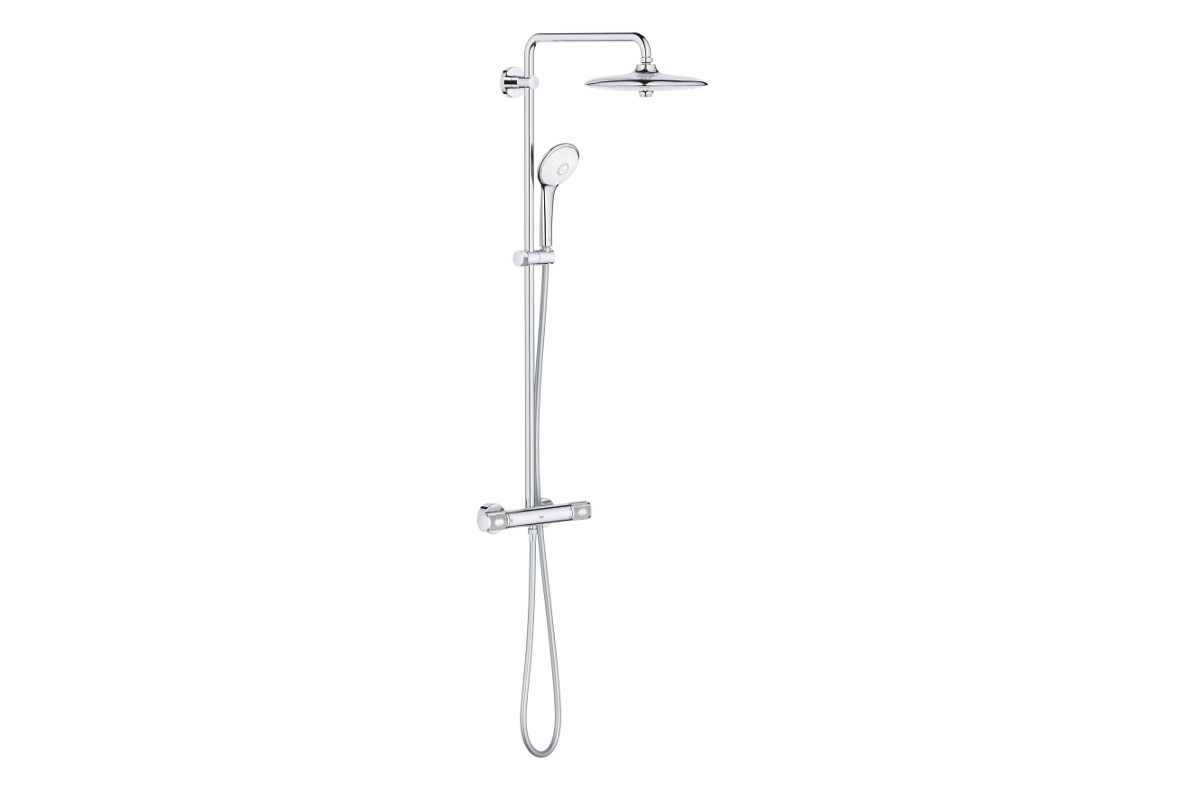 Душевая система GROHE Euphoria 260 с термостатом для душа, хром (27615002-DP) (ПОВРЕЖДЕНА УПАКОВКА)