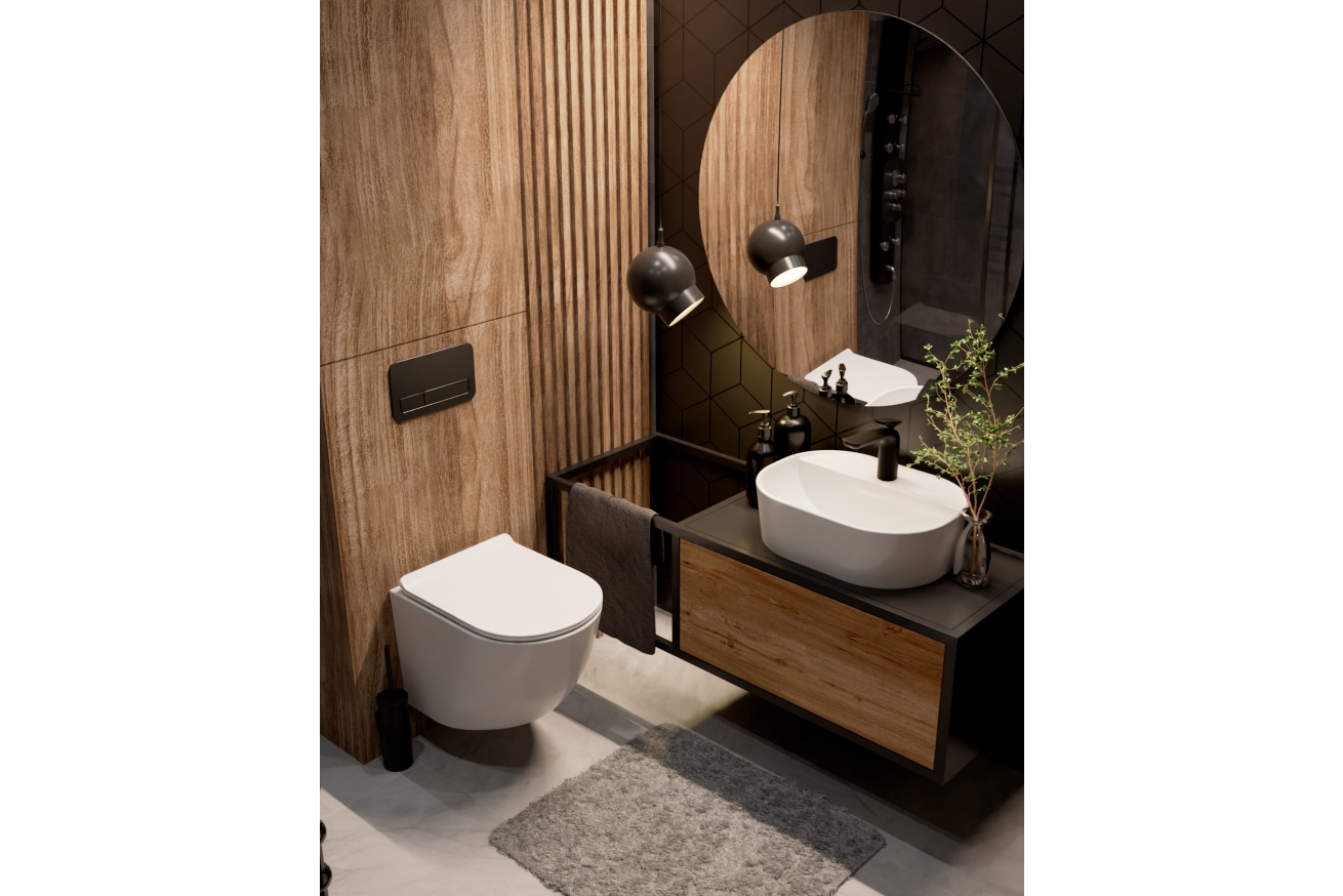 Комплект инсталляции GROHE 38811KF0 с унитазом AQUAme AQM2002 и сиденьем с микролифтом (NW0172)