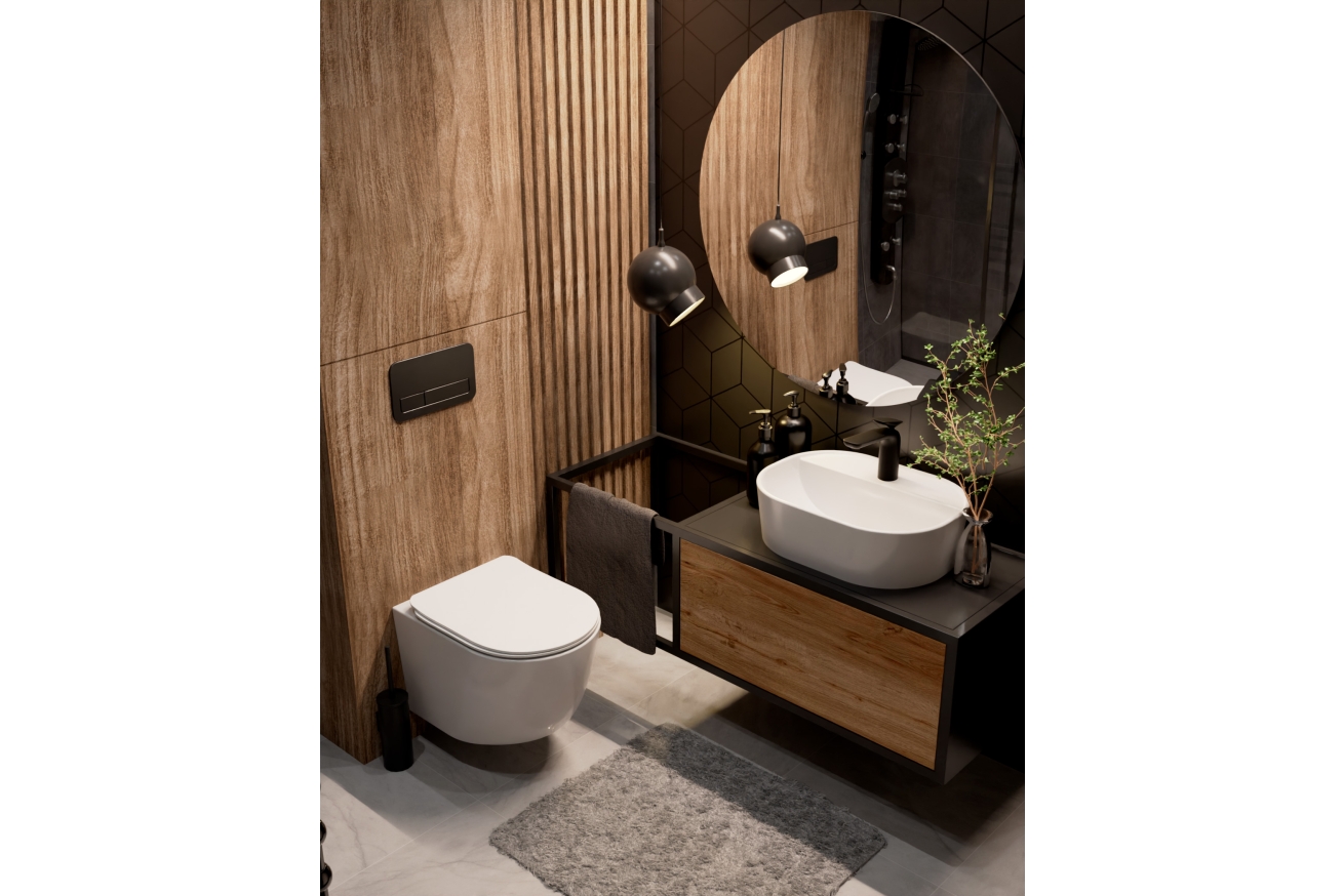 Комплект инсталляции GROHE NW0145/S с унитазом AQUAme AQM2002PRO и сиденьем с микролифтом (NW0183)