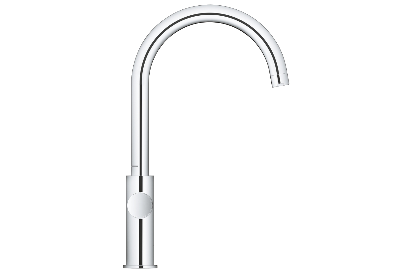 Комплект для кухни GROHE Red Duo с C-образным смесителем, бойлером L-Size и фильтром, хром (30079001)