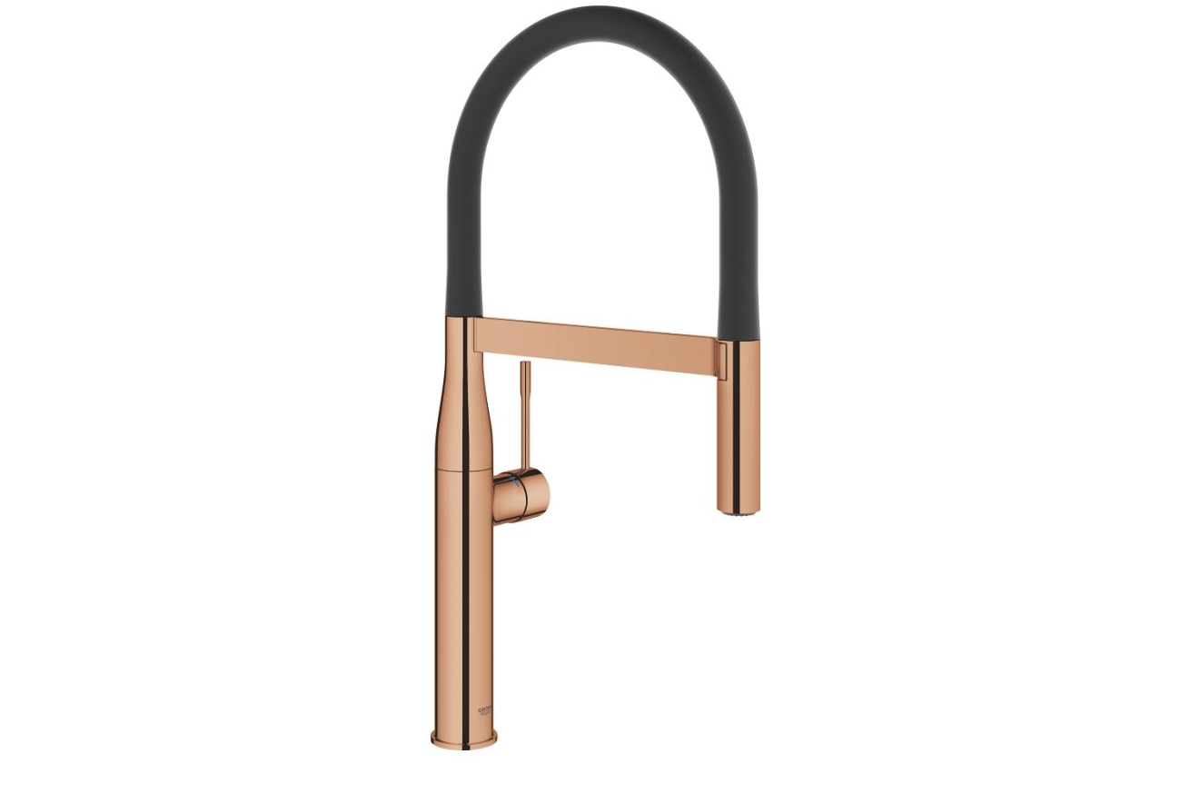 Смеситель для кухни GROHE Essence профессиональный, теплый закат глянец (30294DA0)